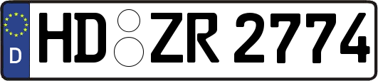 HD-ZR2774