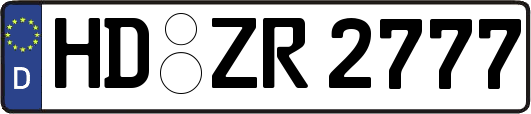 HD-ZR2777