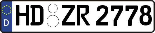HD-ZR2778