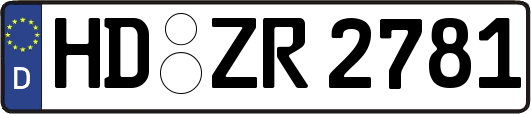 HD-ZR2781