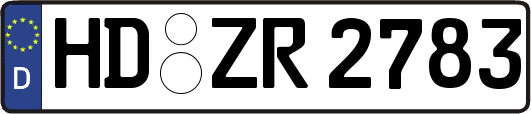 HD-ZR2783