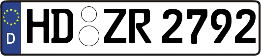 HD-ZR2792