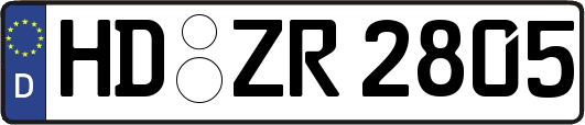 HD-ZR2805