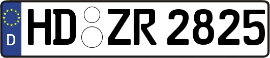 HD-ZR2825