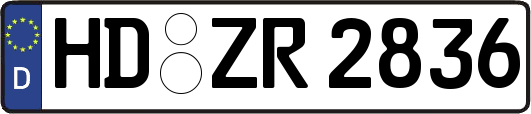 HD-ZR2836
