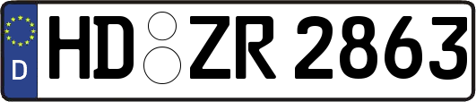 HD-ZR2863
