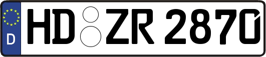 HD-ZR2870