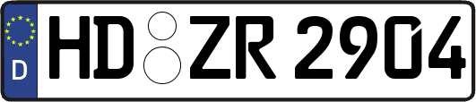 HD-ZR2904