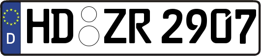 HD-ZR2907