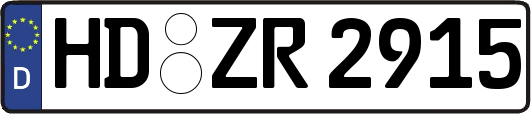 HD-ZR2915
