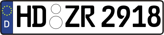 HD-ZR2918