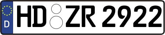 HD-ZR2922