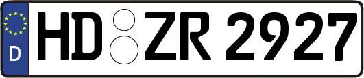 HD-ZR2927