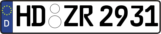 HD-ZR2931