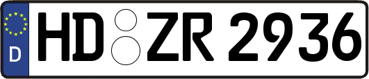 HD-ZR2936