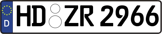 HD-ZR2966