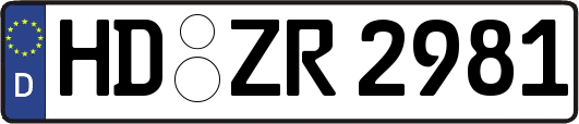 HD-ZR2981