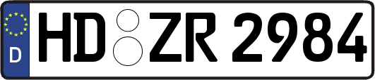 HD-ZR2984