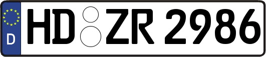 HD-ZR2986
