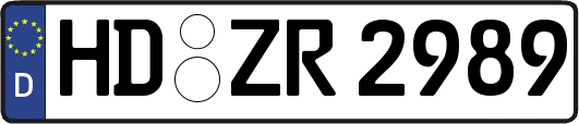 HD-ZR2989
