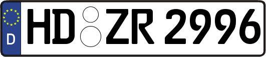 HD-ZR2996