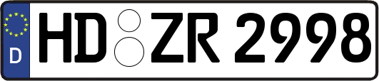 HD-ZR2998