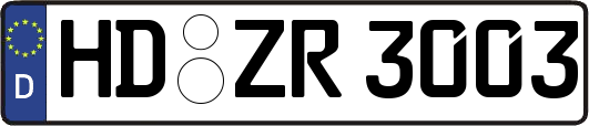 HD-ZR3003