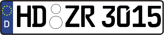 HD-ZR3015