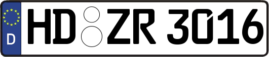 HD-ZR3016