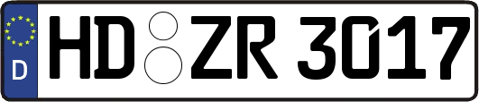 HD-ZR3017