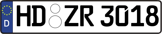HD-ZR3018