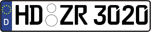 HD-ZR3020
