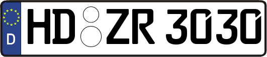 HD-ZR3030