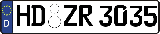 HD-ZR3035