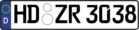 HD-ZR3038