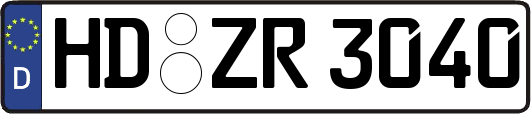 HD-ZR3040