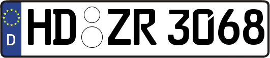 HD-ZR3068