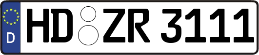 HD-ZR3111