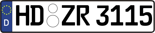 HD-ZR3115