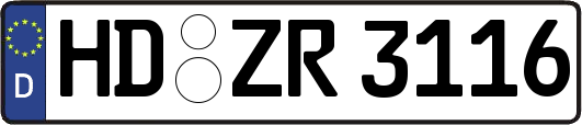 HD-ZR3116
