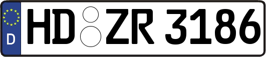 HD-ZR3186