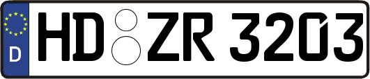HD-ZR3203