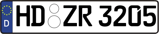 HD-ZR3205