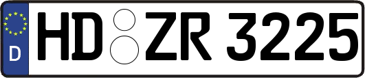 HD-ZR3225