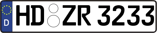 HD-ZR3233