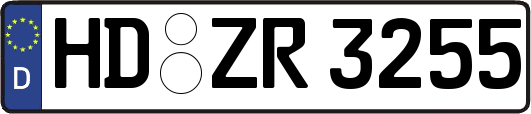 HD-ZR3255