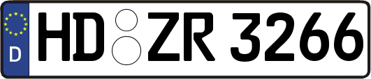 HD-ZR3266