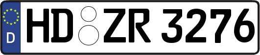 HD-ZR3276