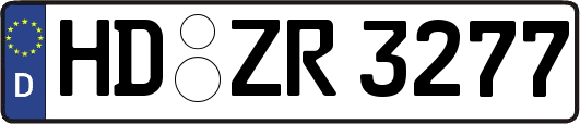 HD-ZR3277