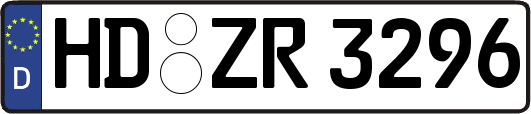 HD-ZR3296